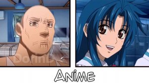 Anime VS Reddit (The rock reaction meme) Part #22