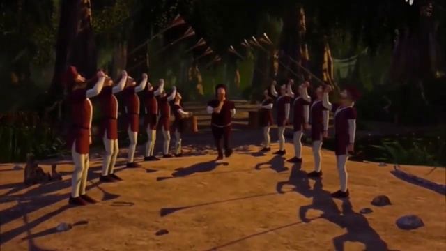 Shrek 2 trumpet scene shooting stars смотреть онлайн