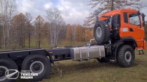 Шасси ХАНТ 8051Т0Х с колесной формулой 6х6