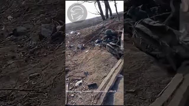 Позиции ВСУ в районе Дачного.