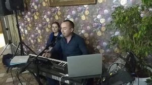 Мощная даргинская песня. Исабек Магомедов , с. Ольгино кафе ,,Лилия,,