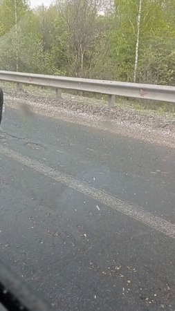 Снег под Покровом трасса м7