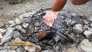 Porterhouse Steak Over The Campfire -  The Virgina Stew