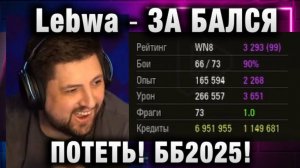 Lebwa ★ УСТАЛ УЖЕ ПОТЕТЬ! ПРОПИСАЛ АКТЕРУ СОСАЛКИ-КОНФЕТКИ!