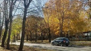 Осенняя прогулка по Уралмашу в прекрасную погоду.