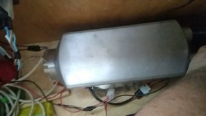 Газельдом. Дизельный отопитель в деле.