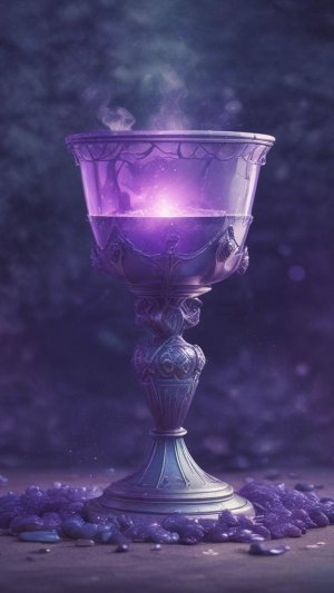 Чаша лилового тумана