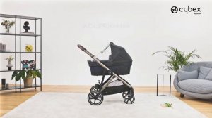 Как прикрепить дождевик на люльку Gazelle S CYBEX