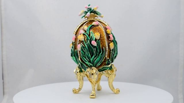 1898 Lilies of the Valley Russian Faberge Egg смотреть онлайн