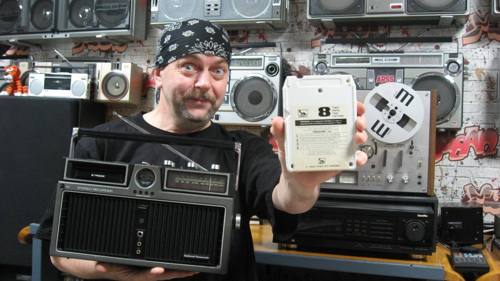 8 track - stereo 8 / Чудо аудио формат 60х-70х / National Panasonic RF-7400 смотреть онлайн