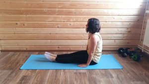 Учусь держать уголок на полу. День 4. | L-Sit