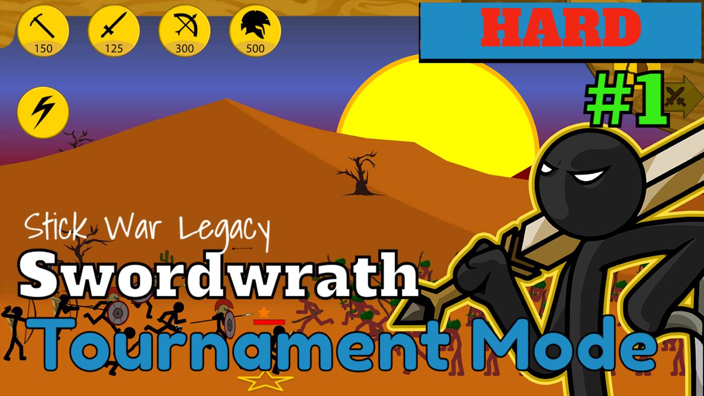 Tournament Mode | Hard | Swordwrath VS Maverick {1st Round}