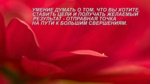 ЦИТАТЫ НА УСПЕХ