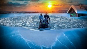 ЭТИМ РЫБАКАМ УЖЕ ВСЕ РАВНО. ОПАСНАЯ ЗИМНЯЯ РЫБАЛКА?! ТЙГА. КУЗБАСС. ХАРИУС.