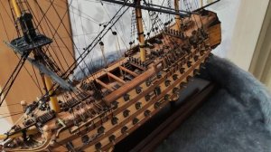 Модель корабля Victory 1765 года в масштабе 1:200