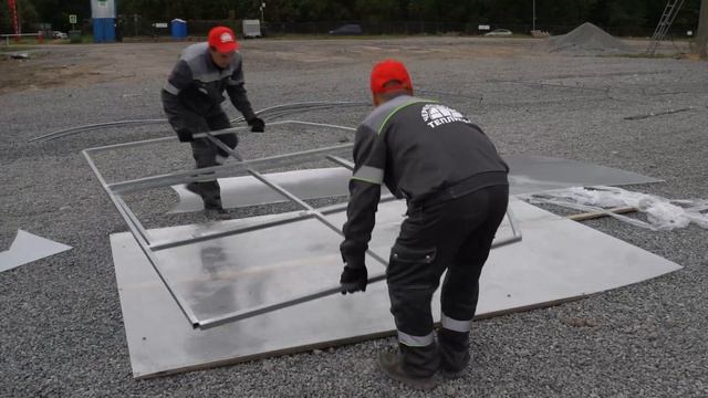 Инструкция по сборке Теплица «Прямостенная» смотреть онлайн