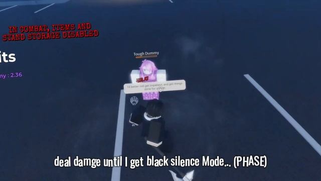 Sakura stand Roland THE BLACK SILENCE SHOWCASE roland libraryofruina sakurastand