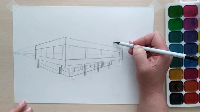 Ле Корбюзье. Архитектура. Уроки рисования. ИЗО.