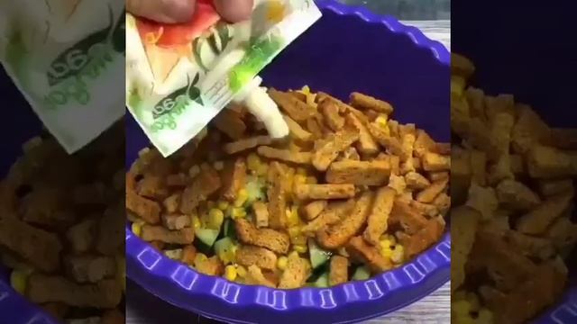 Салат цветочек🥰❤🌺