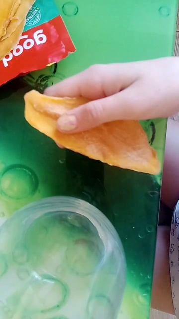 пробую сушеное манго