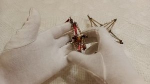 Ёлочные игрушки СССР Стеклярус