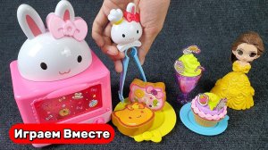 Играем в игрушки из популярных мультиков ! Хеллоу Китти ! Домик Принцессы ! Видео для детей