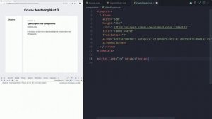 010 - Mastering Nuxt - Добавление компонента видеоплеера