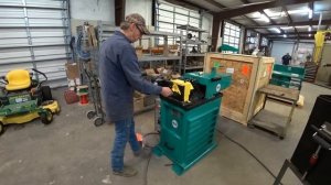 Chamfering and stamping of threaded rod and studs