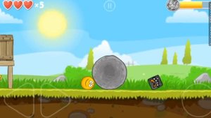 Игра " красный шарик" 1 уровень