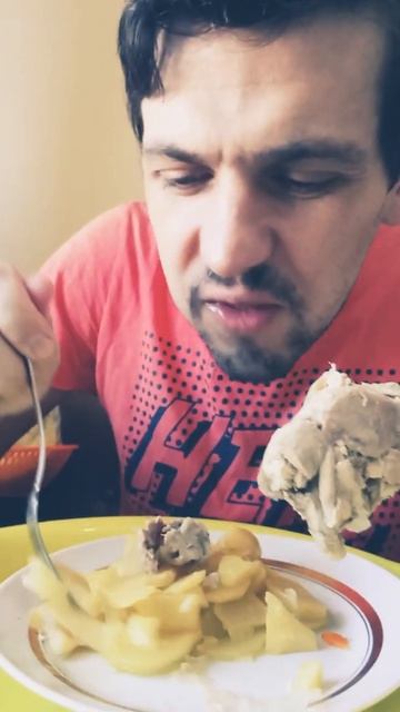 ОБЖОР! КАРТОШКА С КУРИЦЕЙ! БАЛДЁЖ!