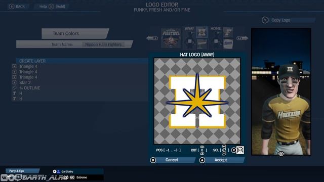 Super Mega Baseball 3. NPB Teams, Jerseys and Caps logos. смотреть онлайн