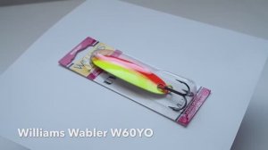 Обзор блесны Williams Wabler W60YO 21г