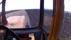 Запуск кировца К-701 и пахота
