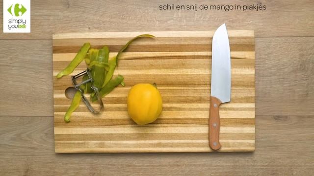 Poké bowl met kip, mango en sojasausdressing смотреть онлайн