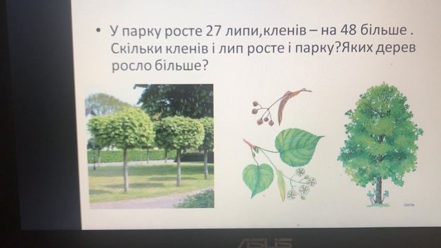 Інтегрований урок, 3 клас. Тема: Ділення двоцифрового числа на одноцифрове. Рослини. Вч. Дмітрова І