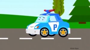 Мультфильм про машинки для маленьких мальчиков, Полицейская Машинка