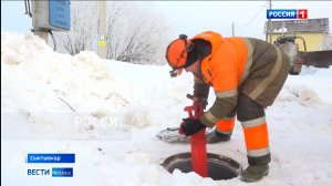 Подключение жителей частного сектора в микрорайоне Кочпон-Чит к трубе водопровода