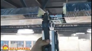 Соединение панелей через фитинг пресс-пресс