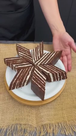 Торт «Нутелла»🍫 Это ОЧЕНЬ ВКУСНО! #shorts