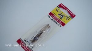 Обзор блесны Williams Ice Jig J50G 7г