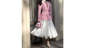 Подборка образов с юбкой баллон