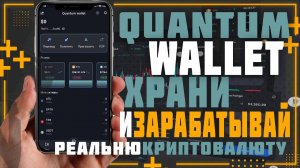 Quantum Wallet. Кошелек который позволит вам не только хранить криптовалюту но и заработать на этом