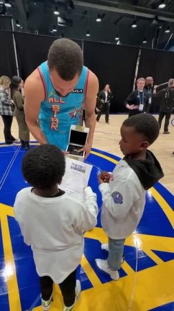 Steph gets his All-Star ring and reacts to the kids from Boys & Girls Club SF-Oakland!