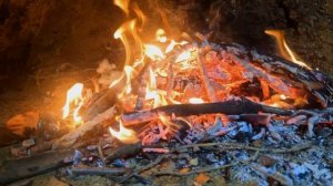 ХАКАН  DEEP in the Wild FOREST. Primitive Fireplace,  Cooking