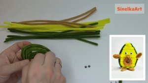 Аводик из синельной проволоки - поделка из синельной проволоки мастер класс