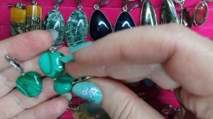 Каменная лавка( кулоны, серьги, изделия в серебре 3 часть)