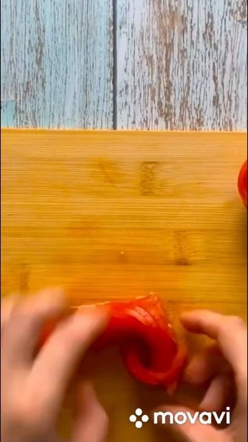 Как красиво нарезать овощи 🥒 #нарезки #закуски #овощи смотреть онлайн