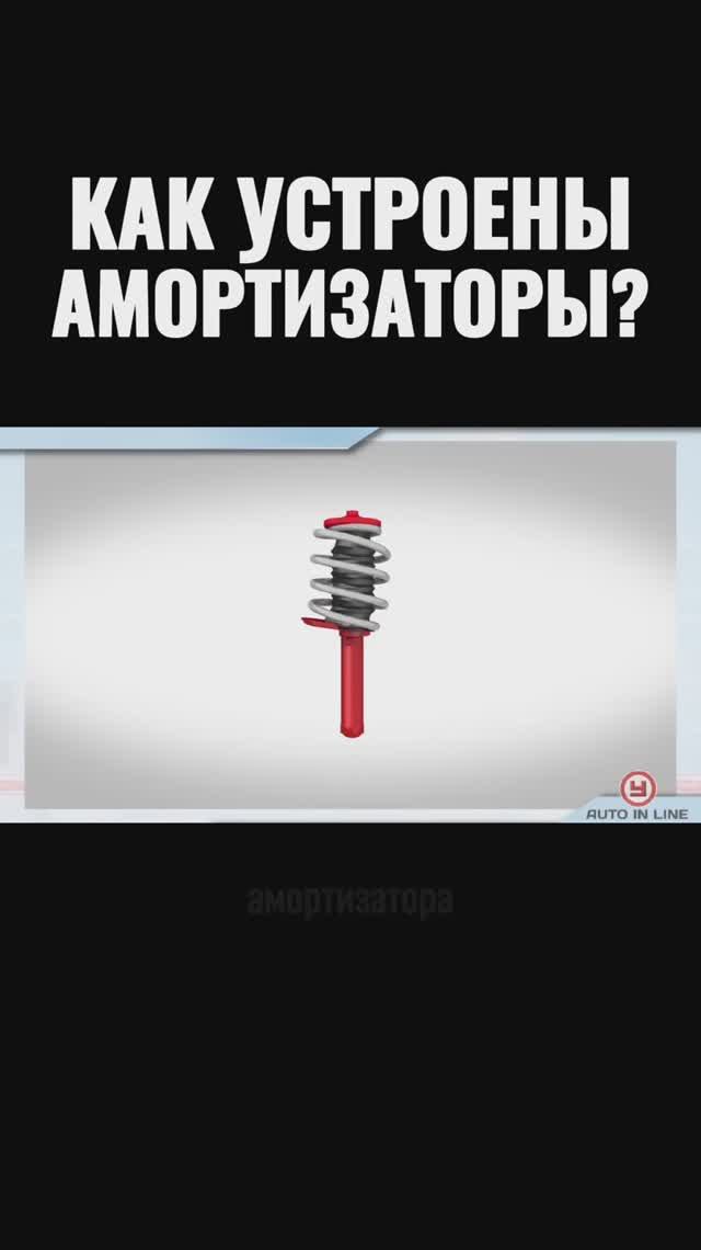 Как устроены амортизоры?
