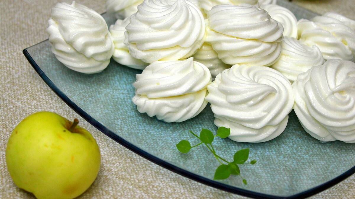 Яблочный зефир/простой рецепт зефира