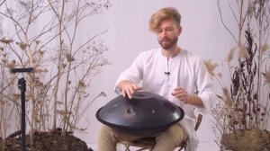 Обзор на инструмент NHÓC HANDPAN Kurd D MINOR 8+1 BLACK